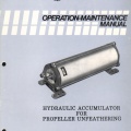Manual No 33058 B  Hydraulic Accumulator for propeller  governors